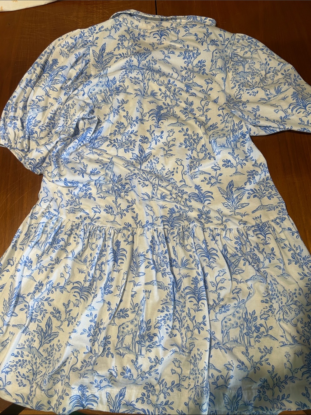 Lilly Pulitzer White and Blue Dress - Picture 6 of 6